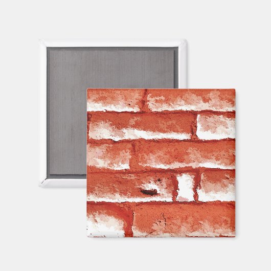 BRICK WALL MAGNET (Vorderseite/Rückseite)