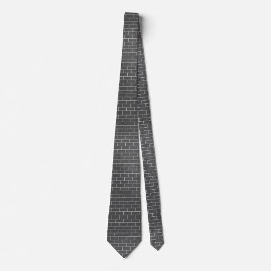 Brick Wall Neck Tie Krawatte (Vorderseite)