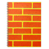 Brick-Wall-Notebook Notizblock (Vorderseite)