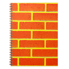 Brick-Wall-Notebook Notizblock