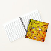 Brick-Wall-Notebook Notizbuch (Innenseite)