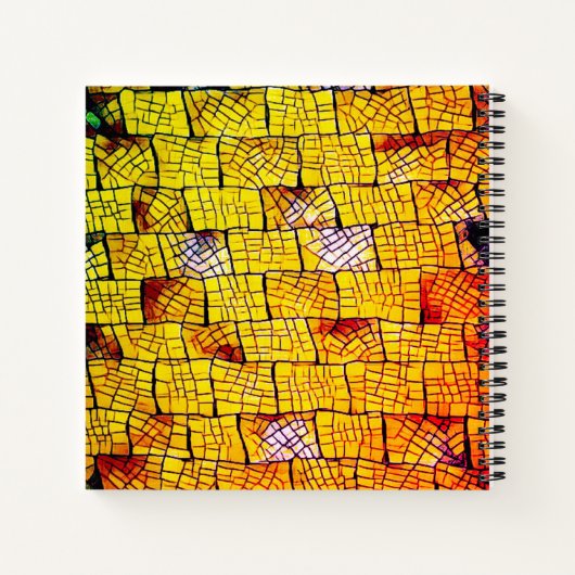 Brick-Wall-Notebook Notizbuch (Rückseite)