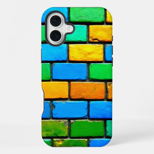 Brick Wall Phone Case iPhone Hülle (Rückseite)