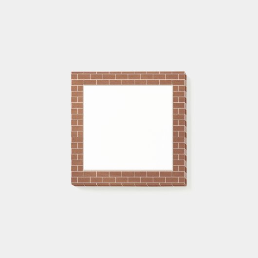 Brick Wall Post-it® Notes Post-it Klebezettel (Vorderseite)