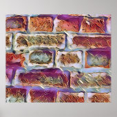 BRICK WALL POSTER (Vorne)