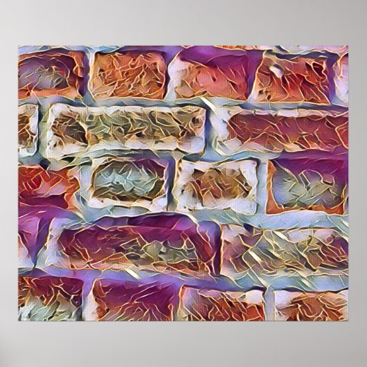 BRICK WALL POSTER (Vorne)