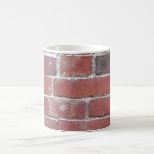 BRICK WALL POSTER... POSTER KAFFEETASSE (Mittel)
