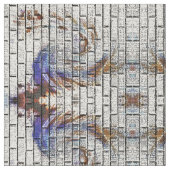 BRICK WALL STOFF (Nahaufnahme)