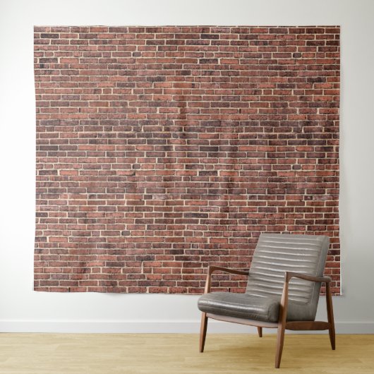 Brick Wall Tapestry Wandteppich (Beispiel (Horizontal))