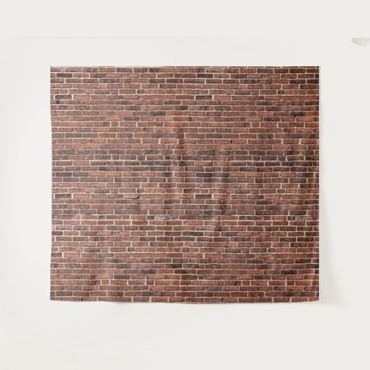 Brick Wall Tapestry Wandteppich (Vorderseite (Horizontal))