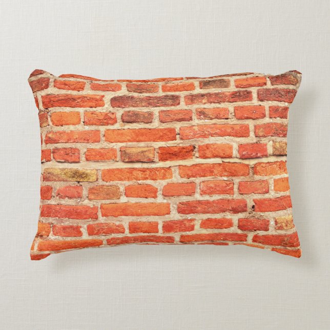 Brick wall texture brick wall dekokissen (Vorderseite)