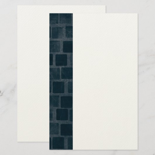 Brick Wall Texture Briefpapier (Vorne/Hinten)