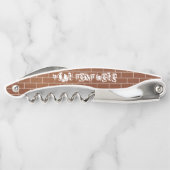 Brick Wall Waiter's Corkschraube mit benutzerdefin Kellnermesser (Rückseite)