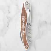 Brick Wall Waiter's Corkschraube mit benutzerdefin Kellnermesser (Rückseite)