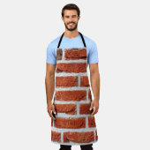 Brick wall wall background building schürze (Getragen)