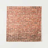 Brick Wall with Dark Gradient at Bottombrick,wall, Wandteppich (Vorderseite)