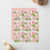 Brickblobs Mitteilungskarte (Vorderseite/Rückseite Beispiel)