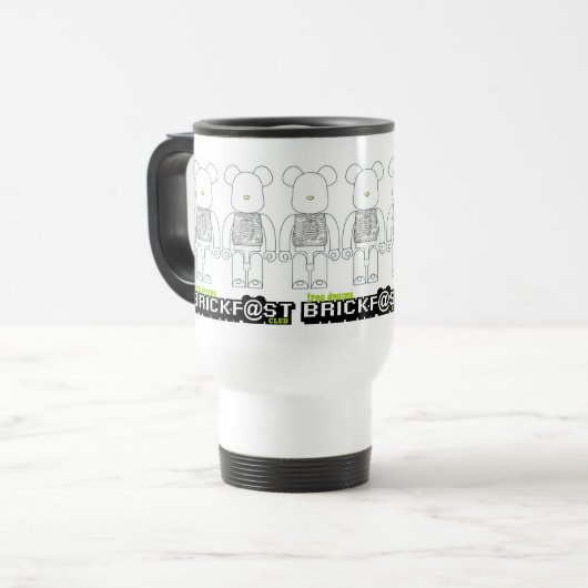 Brickf@st Kleiner Stack Travel Mug Reisebecher (Vorderseite Links)