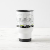 Brickf@st Kleiner Stack Travel Mug Reisebecher (Mittel)