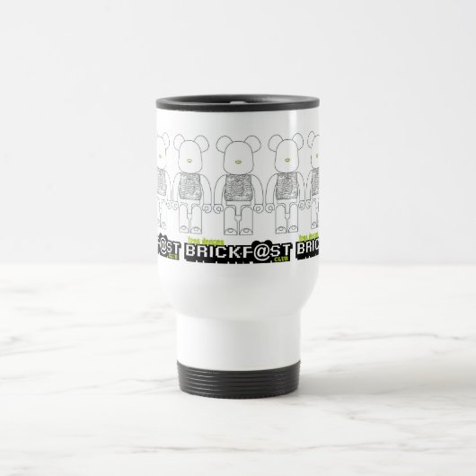 Brickf@st Kleiner Stack Travel Mug Reisebecher (Mittel)