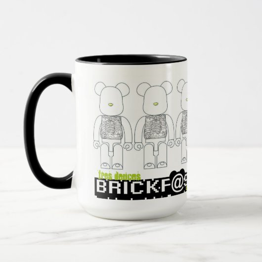 Brickf@st Kleiner Stein Pfannkuchen Tasse (Links)