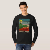 Bricklayer Bricklay Mason Brick 1 T-Shirt (Vorne ganz)