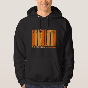 Bricklayer Bricks Funny Bricklayer Builder Brick M Hoodie