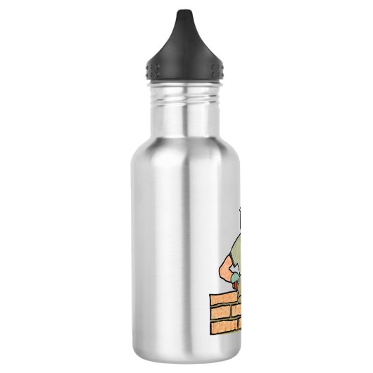 Bricklayer Edelstahlflasche (Links)