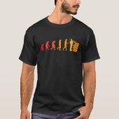 Bricklayer-Evolution | Funny Wall Builder Gift T-Shirt (Vorderseite)