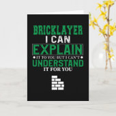 Bricklayer Karte (Gelbe Blume)