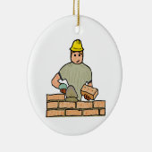 Bricklayer Keramik Ornament (Rechts)
