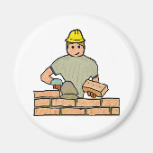 Bricklayer Magnet (Vorne)