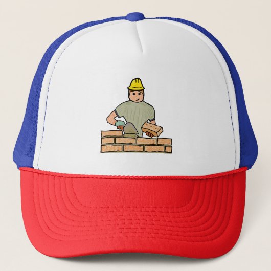 Bricklayer Truckerkappe (Vorderseite)