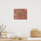 Bricks - Antique Street Pavers Poster (Küche)