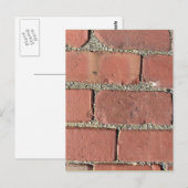 Bricks - Antique Street Pavers Postkarte (Vorne/Hinten)