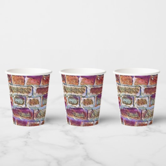 BRICKS PAPPBECHER (Multi)