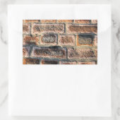 BRICKS RECHTECKIGER AUFKLEBER (Tasche)