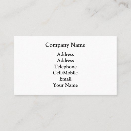 BRICKS VISITENKARTE (Rückseite)