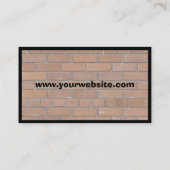 BRICKS VISITENKARTE (Rückseite)