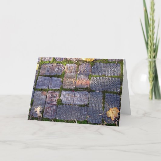 Bricks von Lexington, VA Card Karte (Vorderseite)