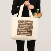 BRICKS WALL JUMBO STOFFBEUTEL (Vorderseite (Produkt))