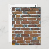 BRICKS WALL POSTKARTE (Vorne/Hinten)
