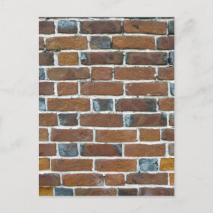 BRICKS WALL POSTKARTE