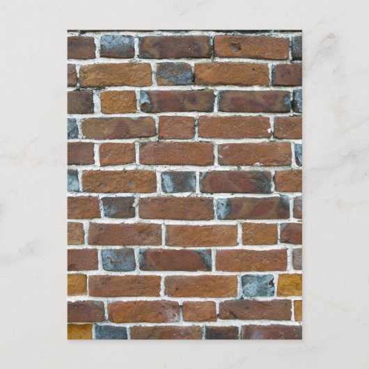 BRICKS WALL POSTKARTE (Vorderseite)