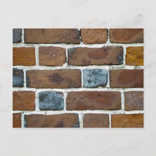 BRICKS WALL POSTKARTE (Vorderseite)