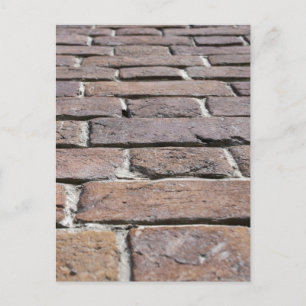 BRICKS WALL POSTKARTE