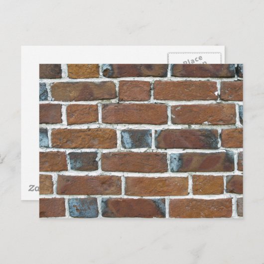 BRICKS WALL POSTKARTE (Vorne/Hinten)