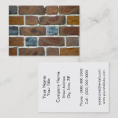 BRICKS WALL VISITENKARTE (Vorne/Hinten)