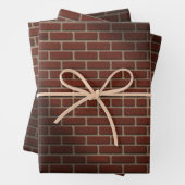 BRICKWALLE GESCHENKPAPIER SET (Beispiel)