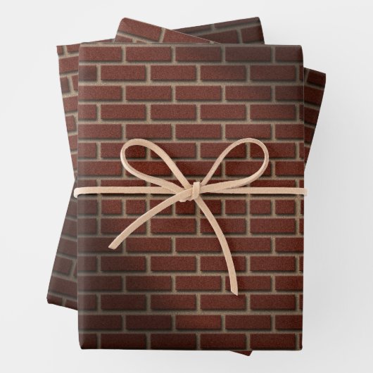 BRICKWALLE GESCHENKPAPIER SET (Beispiel)